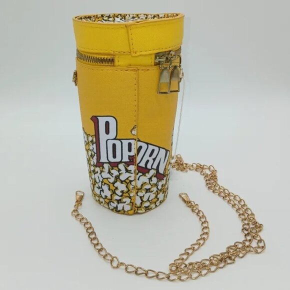 Mini Popcorn Faux Leather Crossbody/Shoulder Handbag​ - Picture 2 of 3